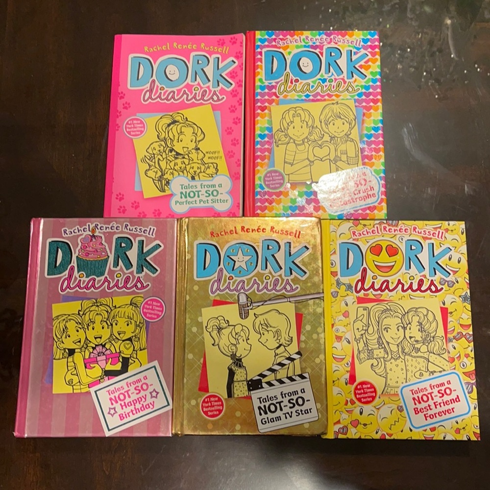 Dork diaries Books lot of 5
